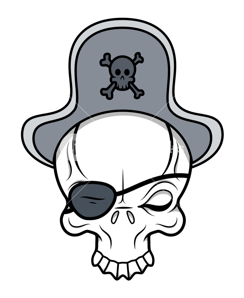 819x1000 Pirate Skull
