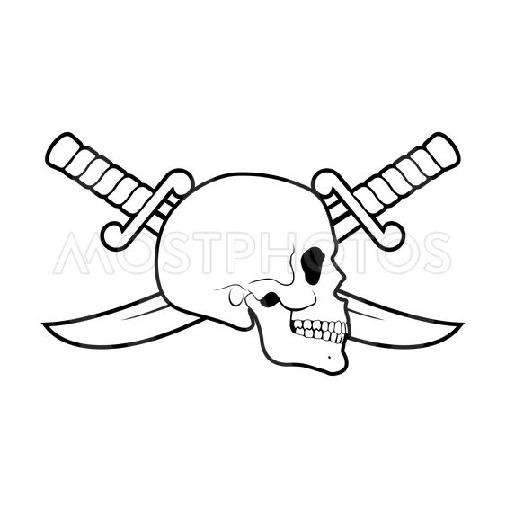 563x563 Pirate Skull