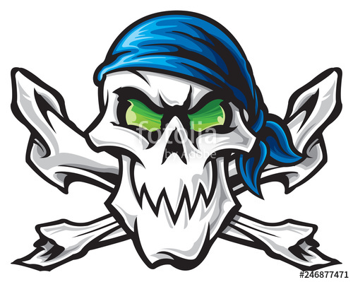 500x399 Pirate Skull Stock Image And Royalty Free Vector On Fotolia
