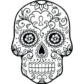 350x350 skull template printable printable skull mask sugar sugar skull