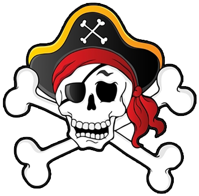 395x389 Crossbones Pirate Skull Transparent Png Clipart Free Download