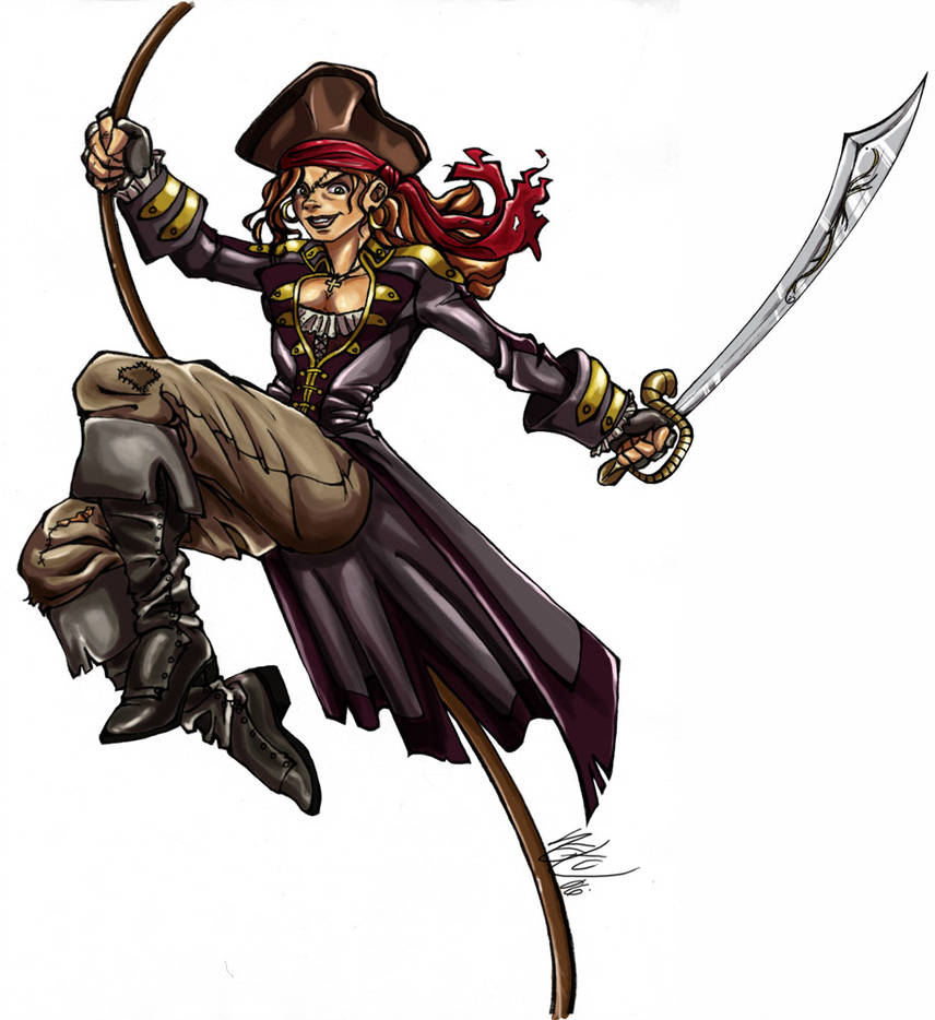 856x934 Pirate Girl