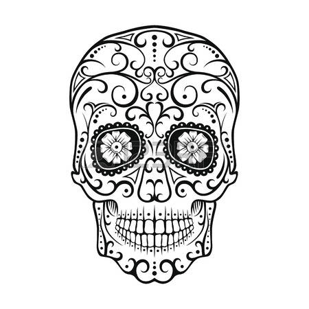 450x450 Drawn Sugar Skull Person