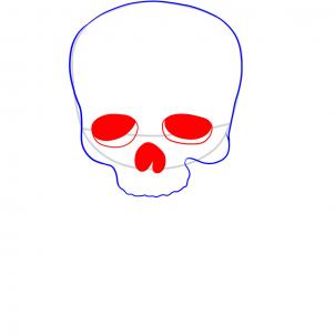 302x302 How To Draw A Skull From Pirates Of The Caribbean