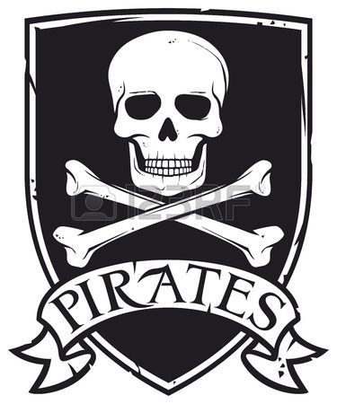 375x450 Pirate Symbol Emblem Coat Of Arms In Pirates Pirate