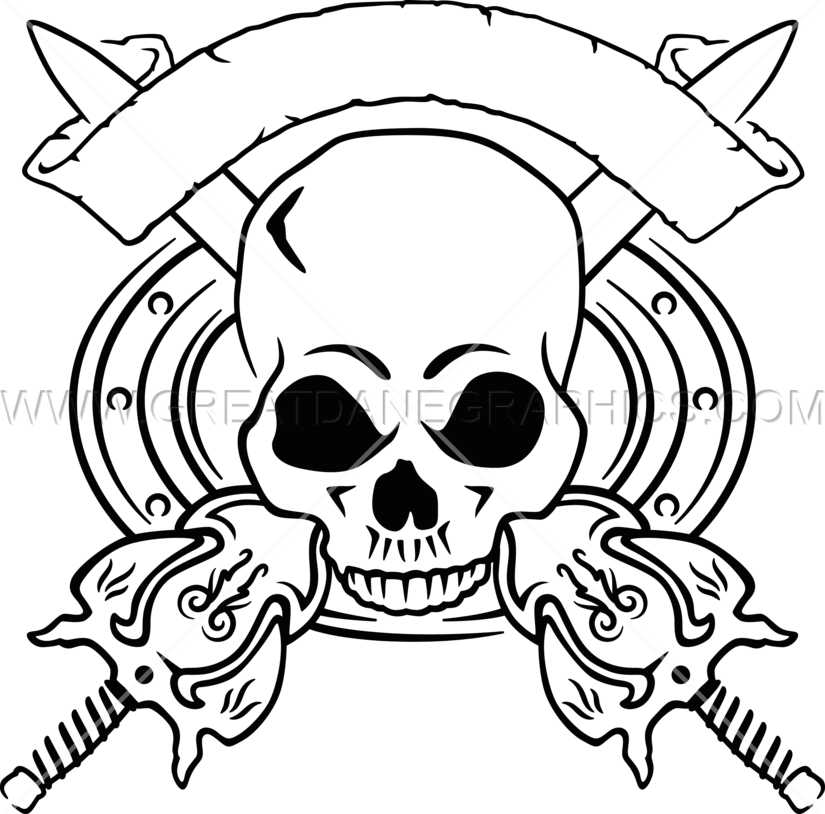 825x814 Skull Clipart Sword For Free Download And Use In Presentations