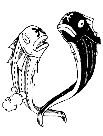 334x444 Pisces Drawing, Picture