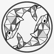 190x190 Pisces Zodiac Sign Geometric Gift Hipster Birth Mouse Pad