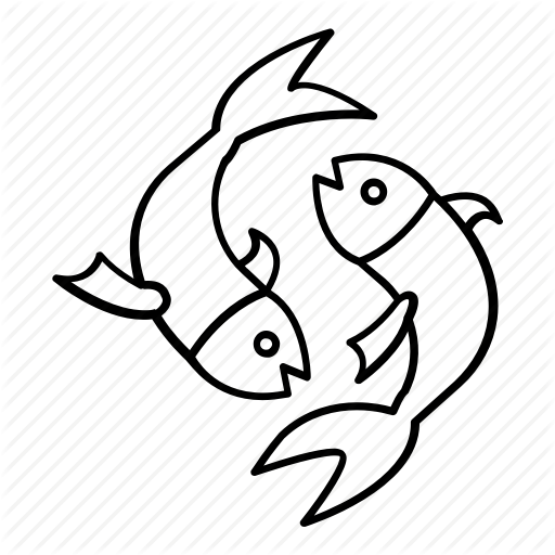 512x512 Astrology, Fish, Horoscope, Pisces, Sign, Star, Zodiac Icon
