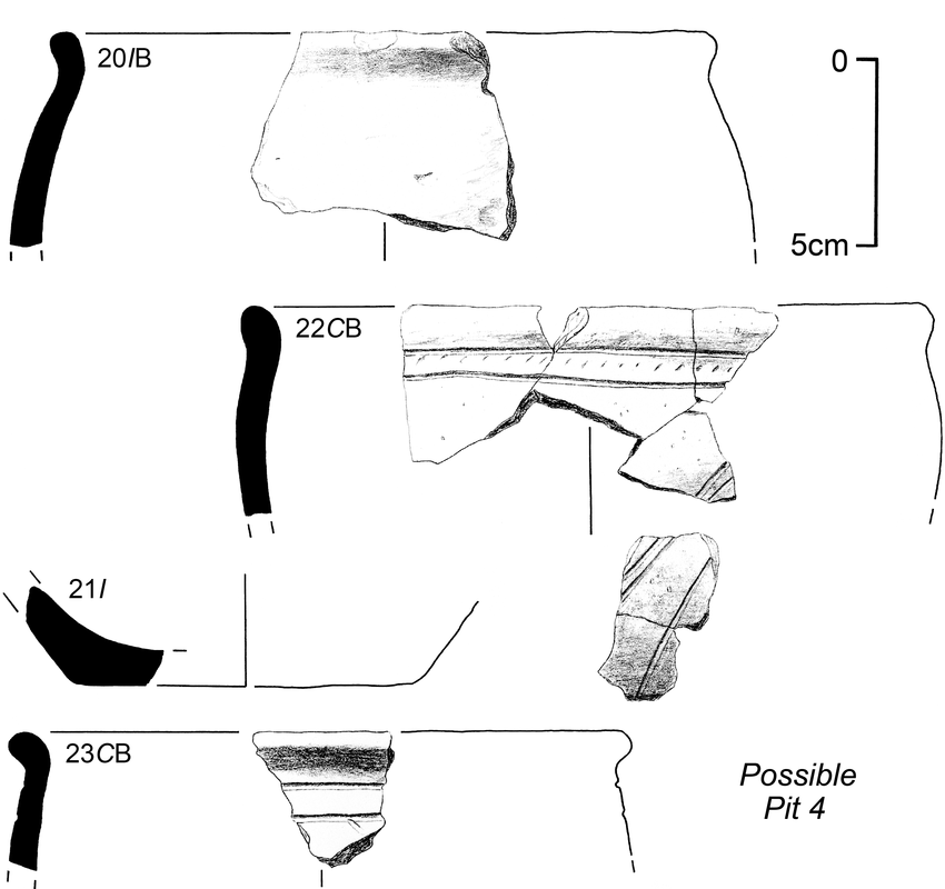 850x800 Pottery From Possible Pit