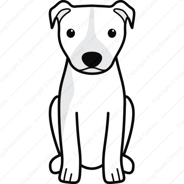 600x600 American Pitbull Terrier Natural Ears Linear Edition Dog Breed