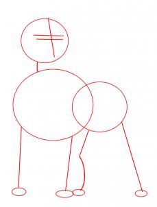 229x302 How To Draw A Pitbull, Step