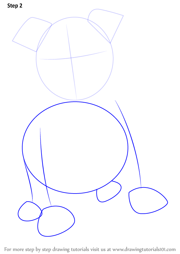 598x844 Learn How To Draw A Pitbull Puppy