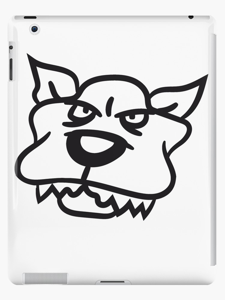 750x1000 Face Head Evil Pitbull Dangerous Attack Dog Big Monster Dog Ipad