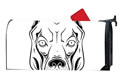 425x287 Kslids Unique Mailbox Makover Cover Pitbull Head