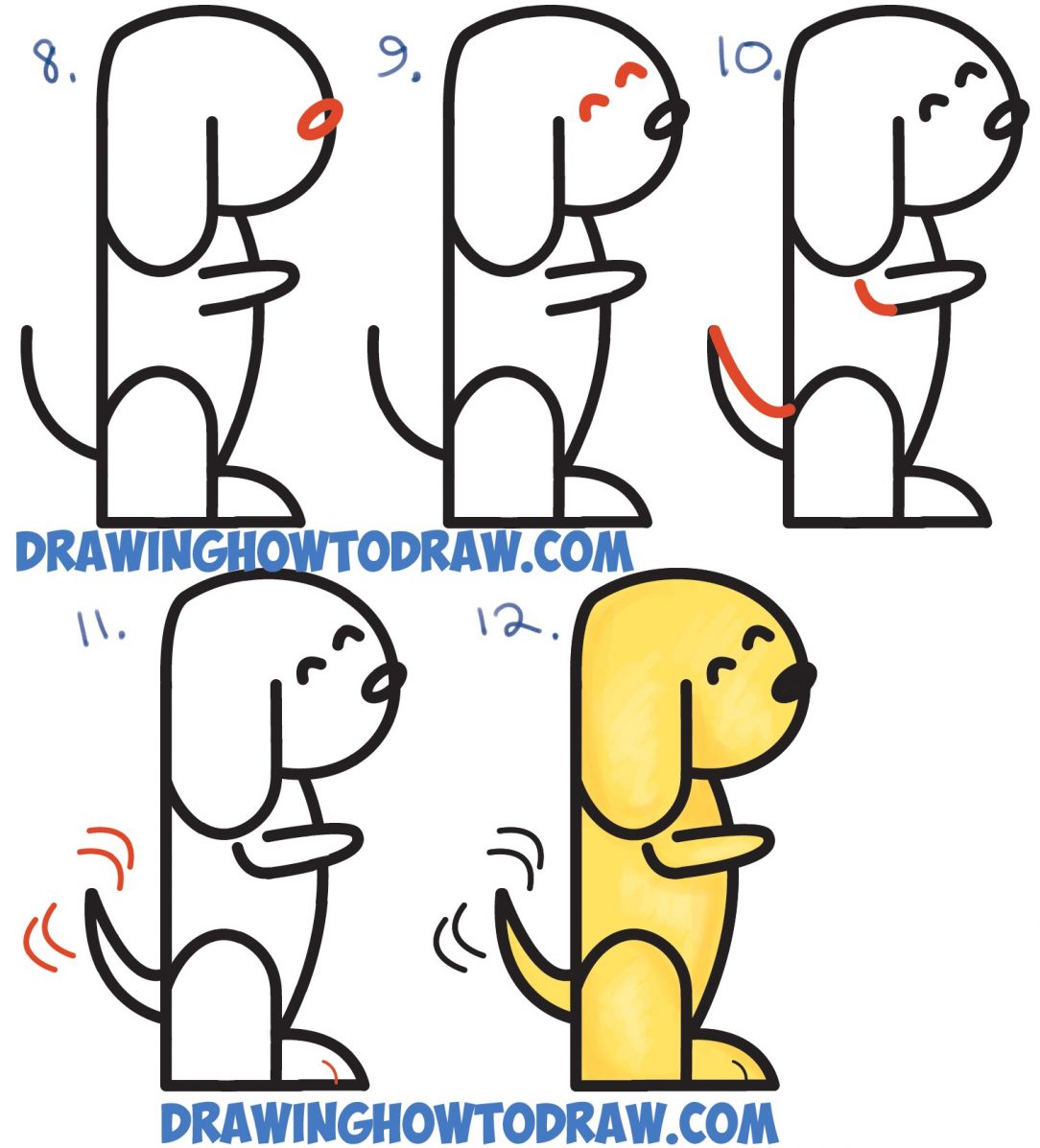 1084x1197 Pictures Of Easy Drawings Dogs Drawing Made And Puppies Pdf