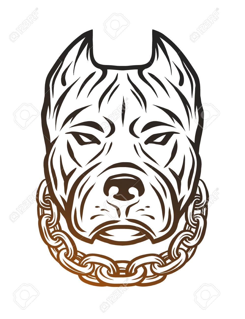997x1300 Huge Collection Of 'pitbull Line Drawing' Download More Than