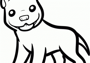 300x210 Pitbull Cartoon Drawing Vector Sketch Hand Drawing Illustration