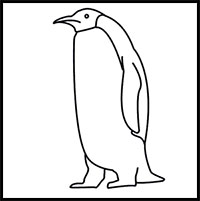 200x201 How To Draw Penguins Drawing Tutorials Drawing How To Draw