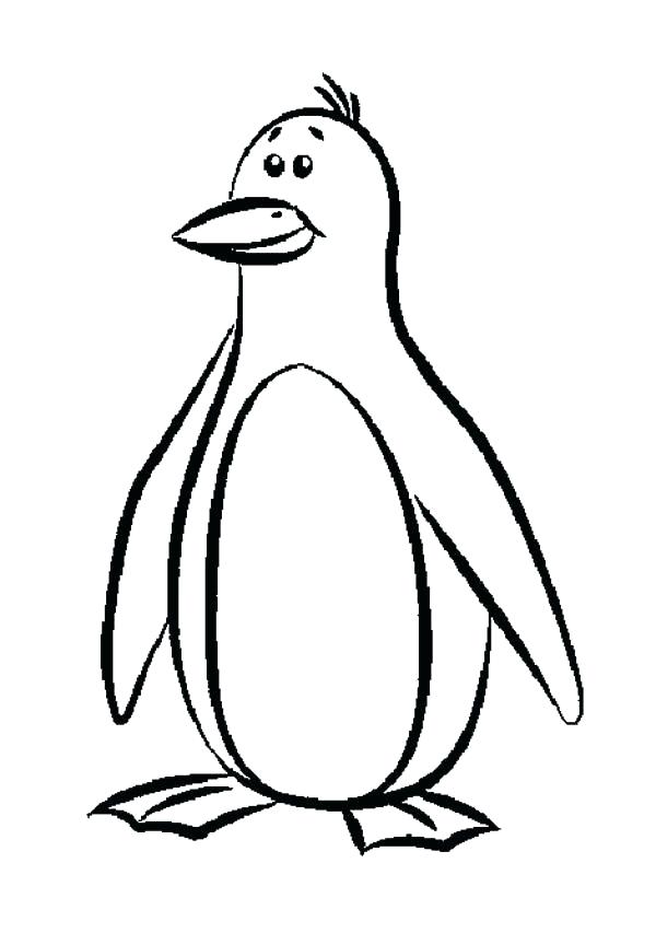 600x853 Penguin Printable Coloring Pages Free Pittsburgh Penguins