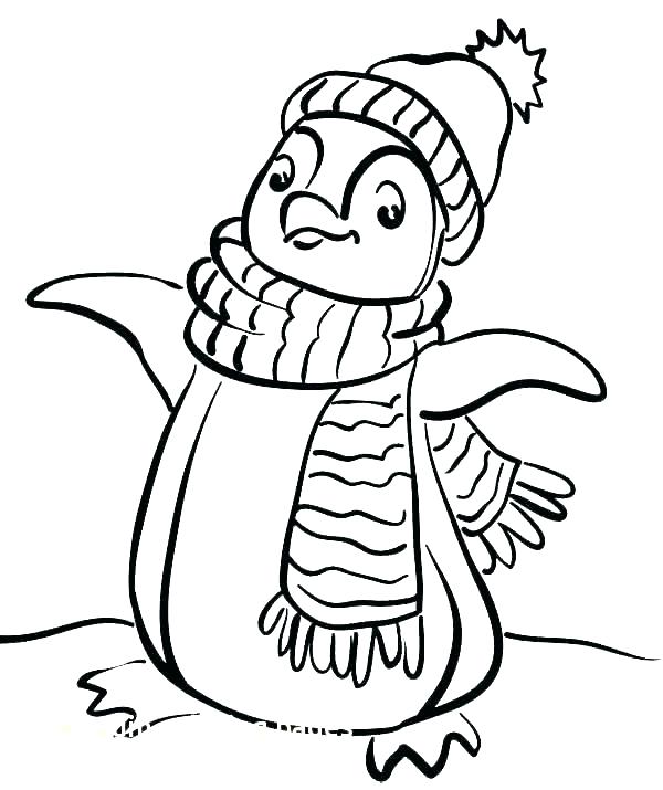 600x715 penguins pictures to color coloring pages penguins penguin color