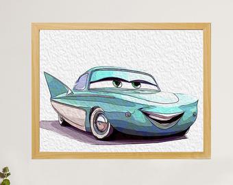 340x270 Walt Disney Pictures Pixar Cars An Adventure On Wheels Strip Etsy
