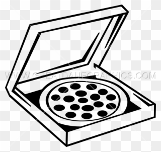 320x302 Cheese Pizza Black And White Clip Art