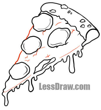 346x377 How To Draw Pizza Lessdraw