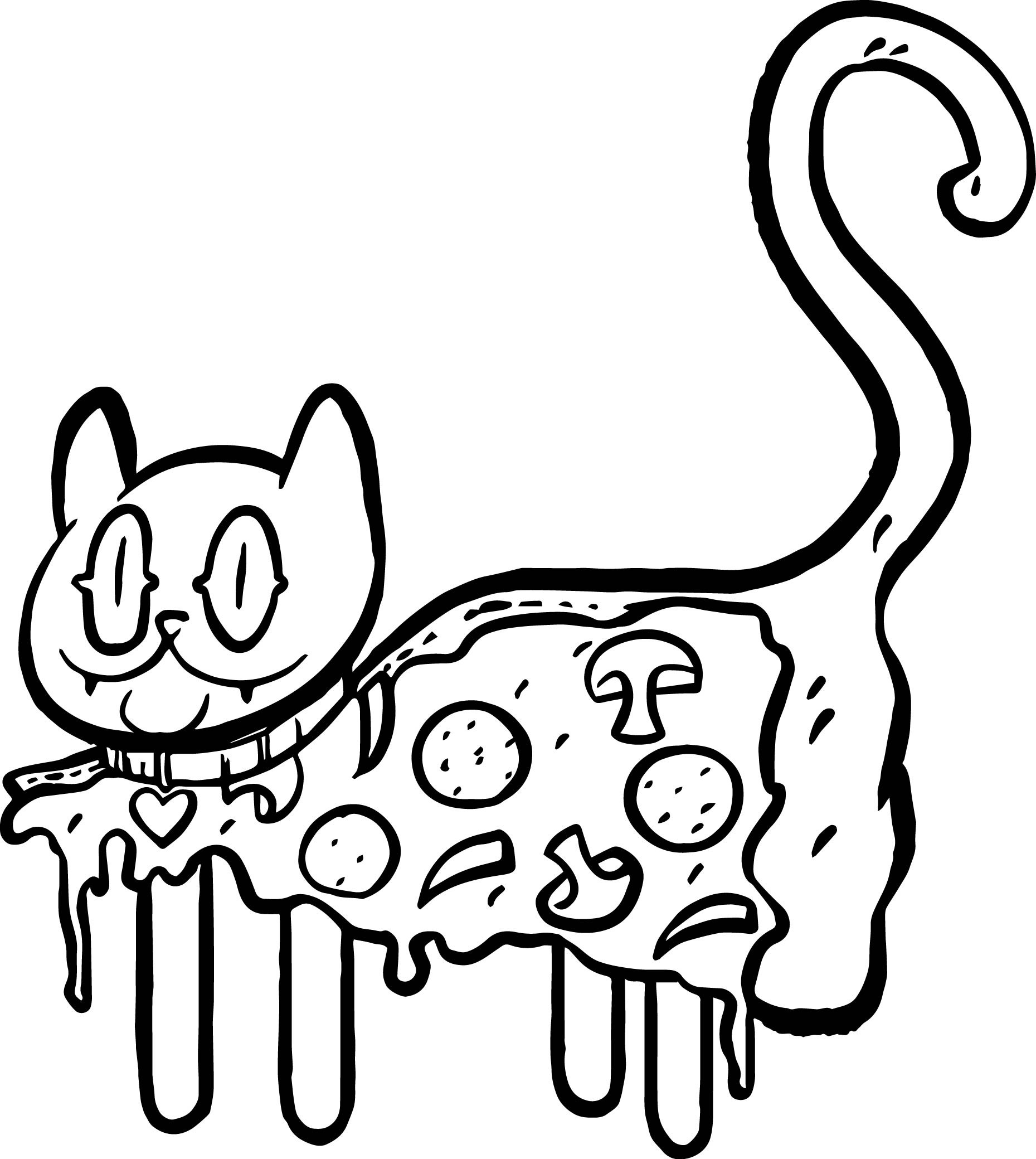 1859x2079 Coloring Pages Pizza