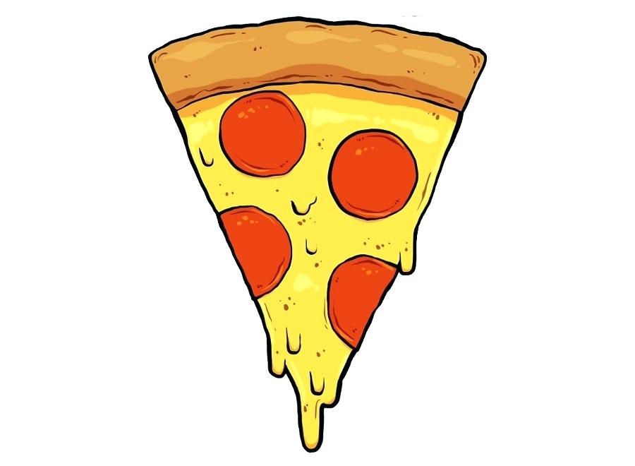 Pizza Line Drawing | Free download on ClipArtMag