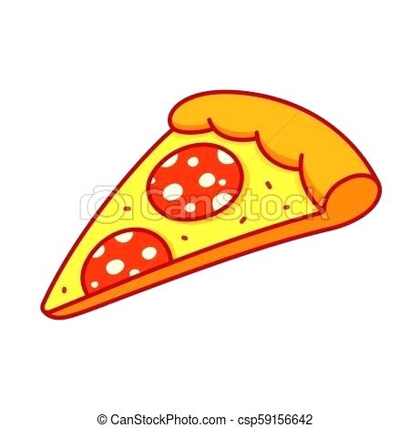 Pizza Line Drawing | Free download on ClipArtMag