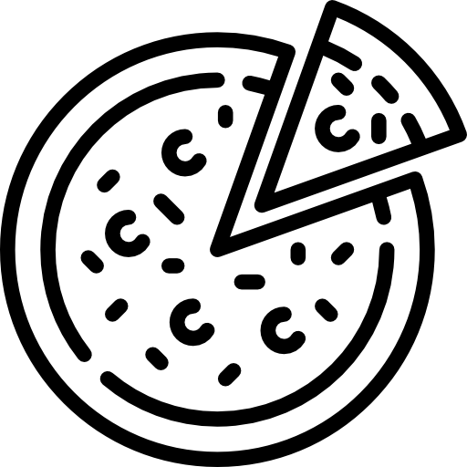 512x512 Collection Of Free Pizza Drawing Line Download On Ui Ex