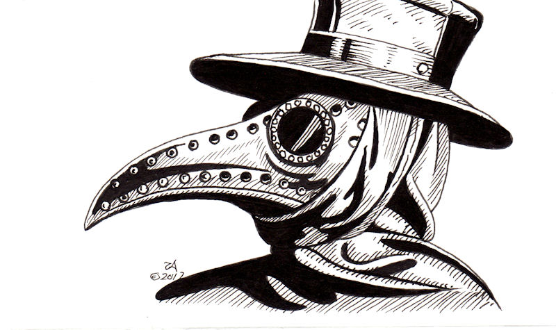 800x475 Plague Doctor Weasyl