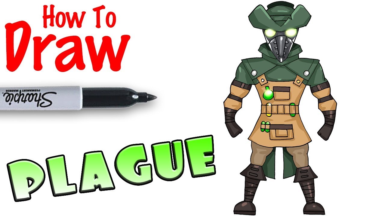 1280x720 How To Draw Plague Fortnite