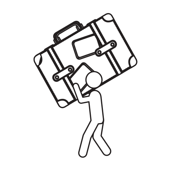 550x550 Collection Of Free Suitcase Drawing Plain Download On Ui Ex