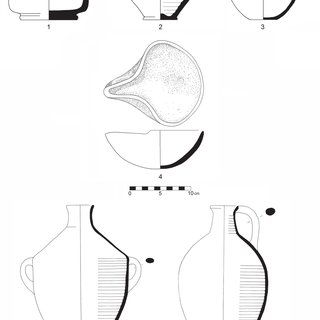 320x320 Plain White Wheel Made Vessels, Cooking Pots And Lamp
