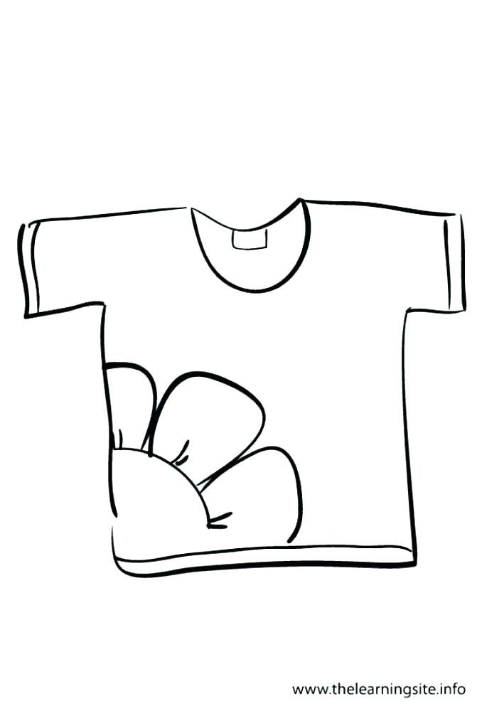 671x1007 Images Of Blank T Shirt Coloring Page