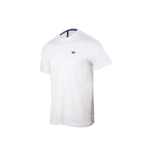 500x500 Plain Wildcraft Men's Printed Crew T Shirt White, Size M, Rs