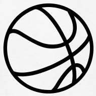 190x190 Basketball Plain Kids' T Shirt Spreadshirt