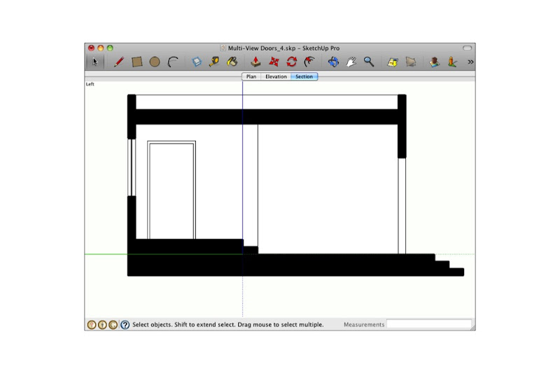 800x534 Making Doors Look Right In Different Ortho Views Sketchup Blog