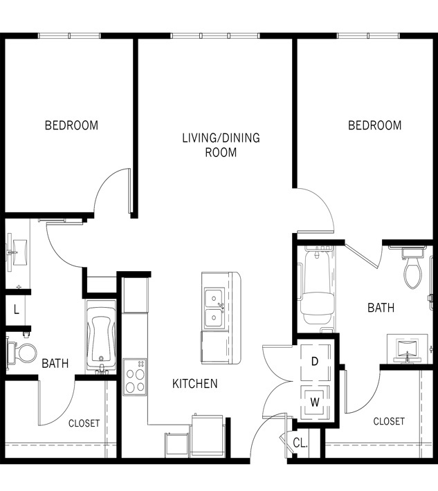 633x710 View Our Austin Luxury Apartments Gallery