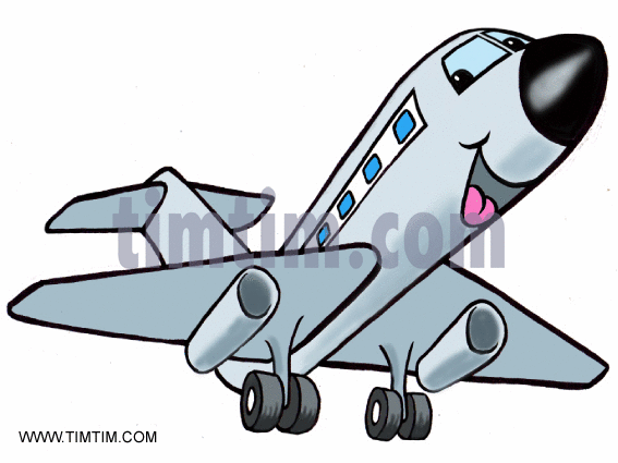 567x425 cartoon plane taking off free drawing of a jet airliner
