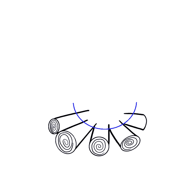 678x600 How To Draw A Fire In A Few Easy Steps Easy Drawing Guides
