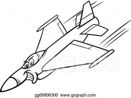 450x337 Drawing Of A Jet Plane