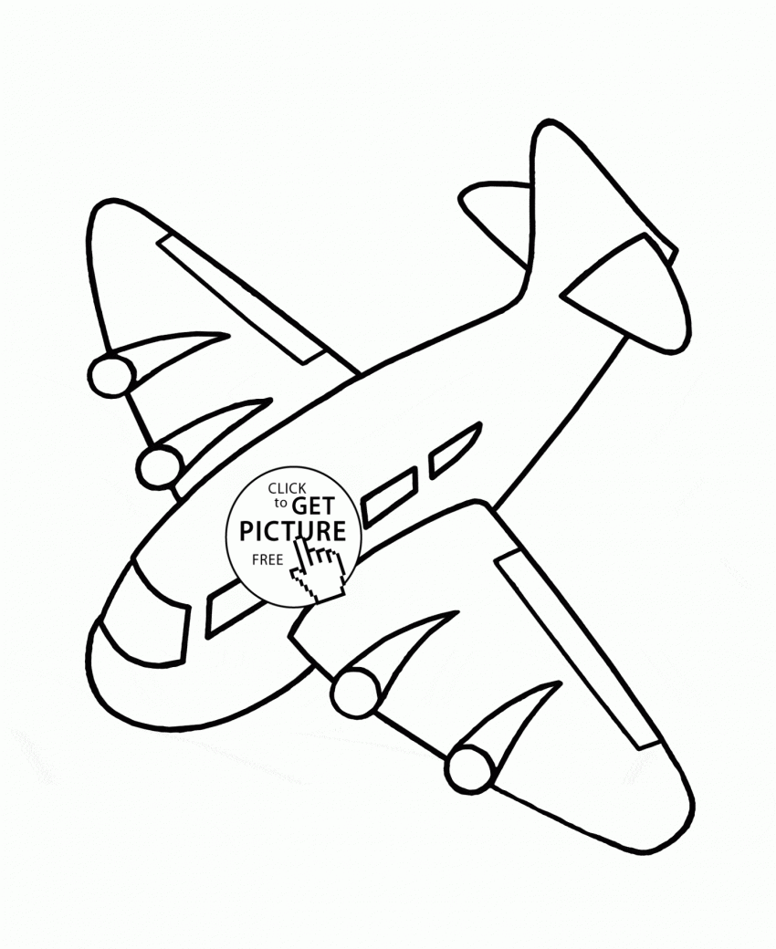 850x1040 Drawing Plane Remarkable Coloring Pages Free Fire Engine Jay