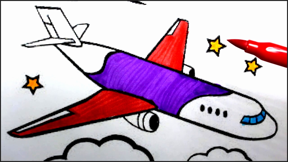 1190x669 Easy Airplane Drawing Airplane Drawing Clipartsco Drawing Art