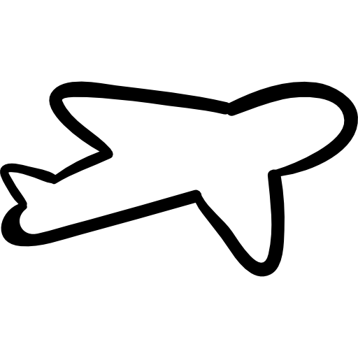 Airplane Outline Simple - Simple Airplane Drawing At Getdrawings ...