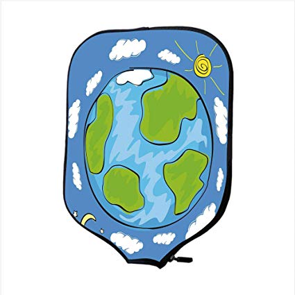 425x425 Iprint Neoprene Pickleball Paddle Racket Cover Case