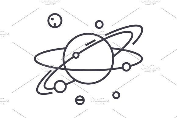 580x386 Solar System,planetary,space,planet With Satelites,mars Vector