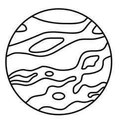238x250 Venus Planet Icon Outline Style Vector Planet Poster Pics
